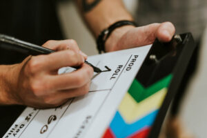 Blog 12 Filmproduktion Klappe